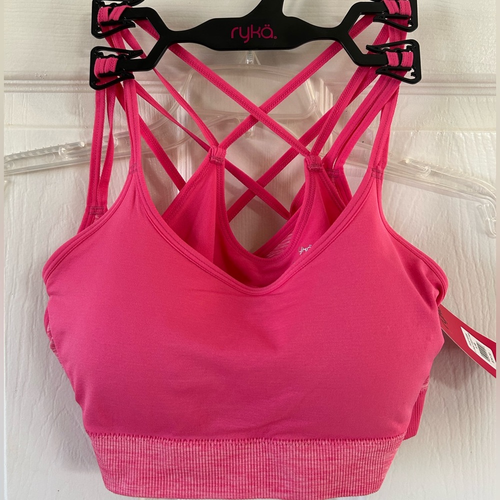 2 for $22 Ryka Women's Pink Sports Bras